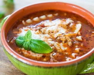 Суп-лазанья