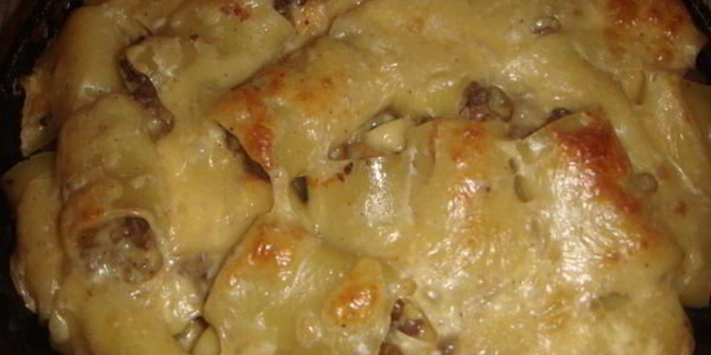 Рецепт фаршированные каннеллони