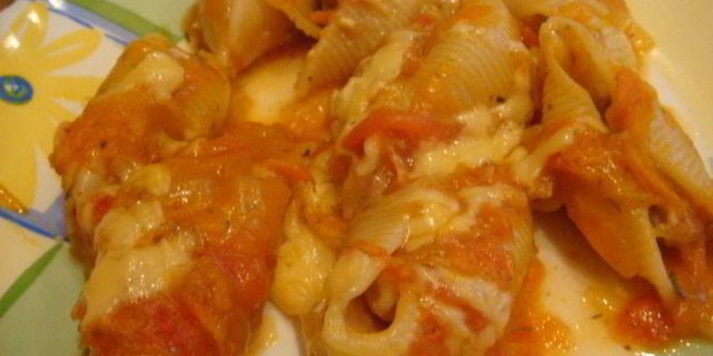Рецепт фаршированные макароны-ракушки