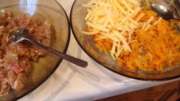 фаршированные макароны-ракушки