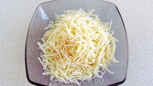 фаршированные ракушки , запеченные с сыром