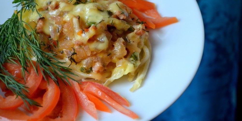 Рецепт гнездышки из спагетти