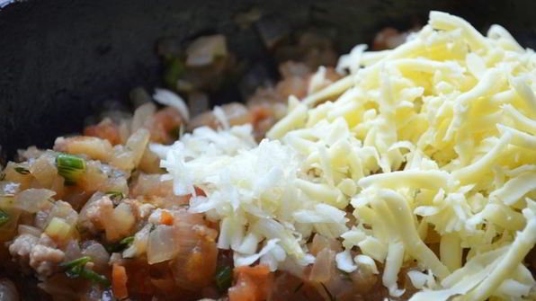 гнездышки из спагетти