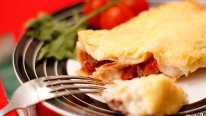 Каннеллони, фаршированные мясом