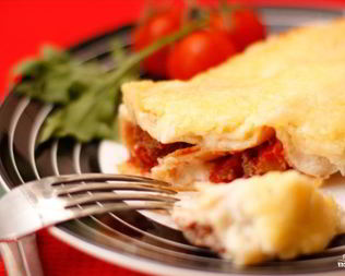 Каннеллони, фаршированные мясом