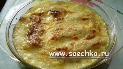 Каннеллони с грибами