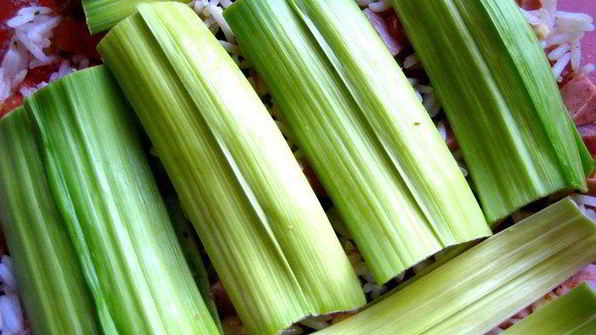 каннелони из порея под сыром