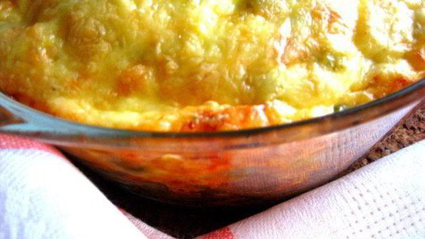 каннелони из порея под сыром