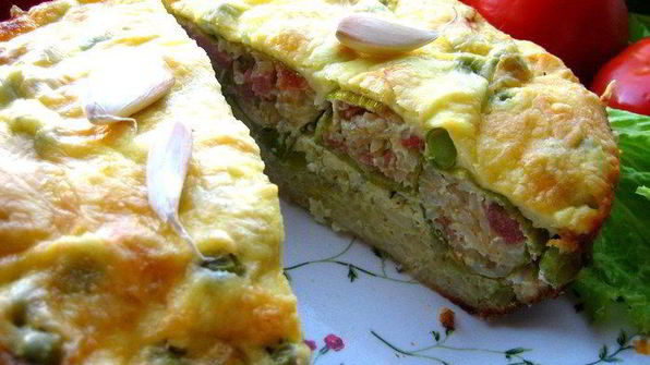 каннелони из порея под сыром