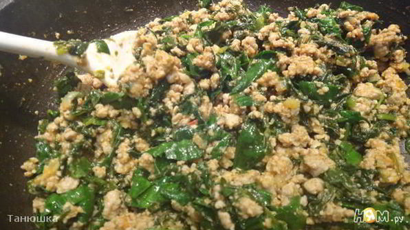 каннелони со шпинатом