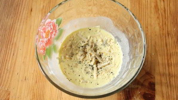 макароны карбонара с беконом