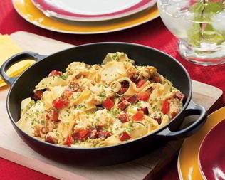 Макароны по-деревенски