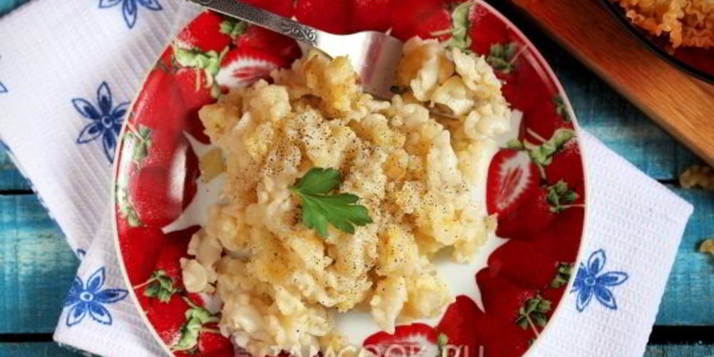 Рецепт макароны с картошкой