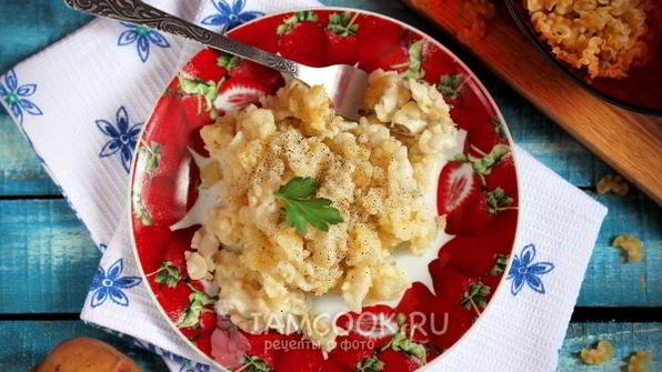 макароны с картошкой