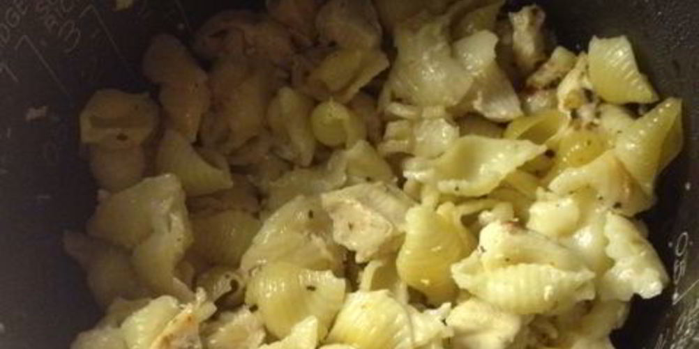 Рецепт макароны с куриными грудками в мультиварке