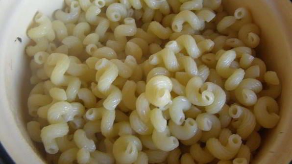 макароны с курицей и тыквой