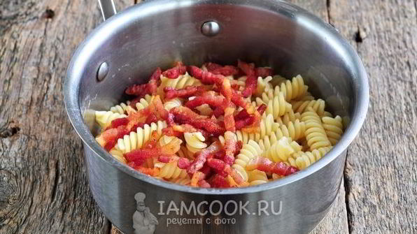 макароны с соусом карбонара