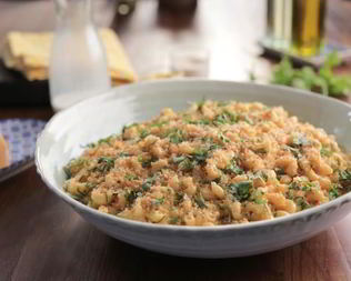 Макароны с сыром и острым перцем