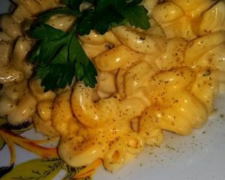 Макароны с сыром