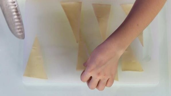 паста фри с сырным соусом