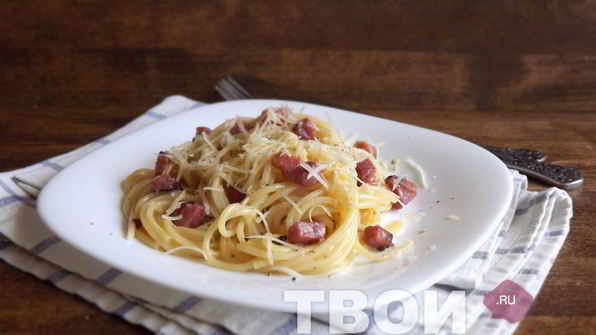 паста карбонара