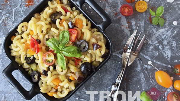 паста с баклажанами