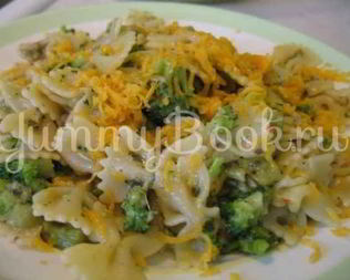 Паста с брокколи и анчоусами