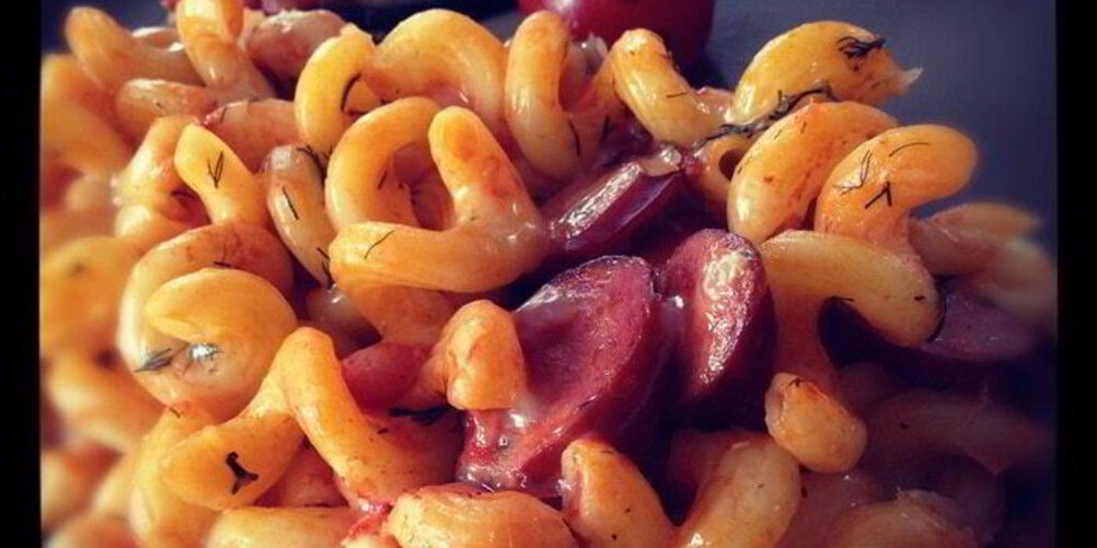 Рецепт паста с двумя соусами