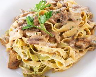 Паста с говядиной