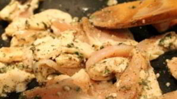 паста с курицей и брокколи