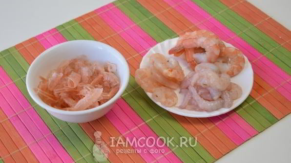 паста с морепродуктами в сливочном соусе