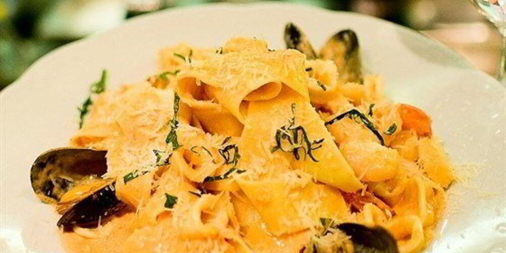 Рецепт паста с морепродуктами