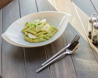 Паста с овощным соусом