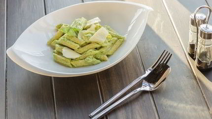 Паста с овощным соусом