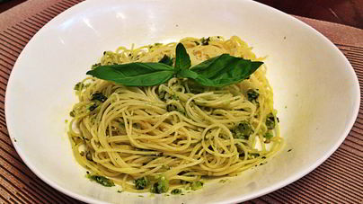 Паста с песто по-генуэзски