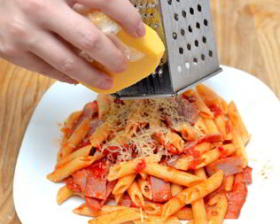 Паста с прошутто