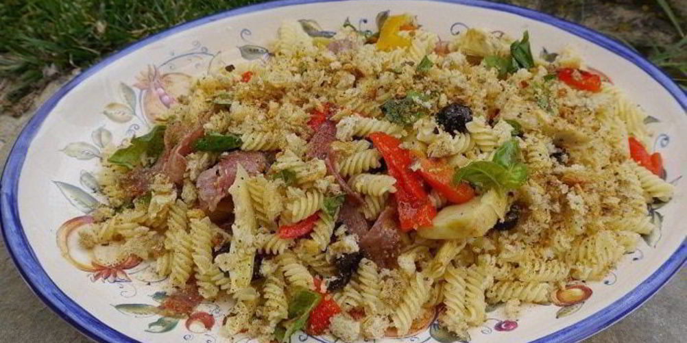 Рецепт паста с салями и артишоками