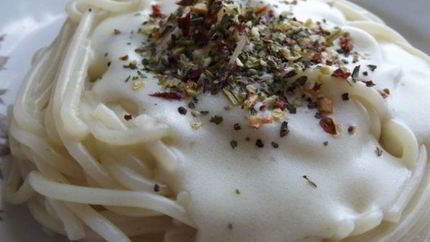 Паста с соусом бешамель