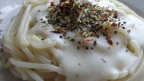 паста с соусом бешамель