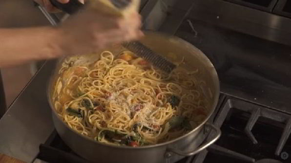 паста с сыром