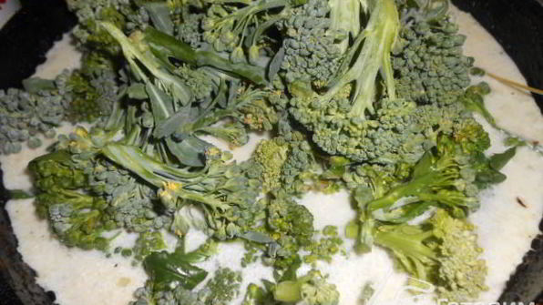 паста со сметанным соусом и брокколи