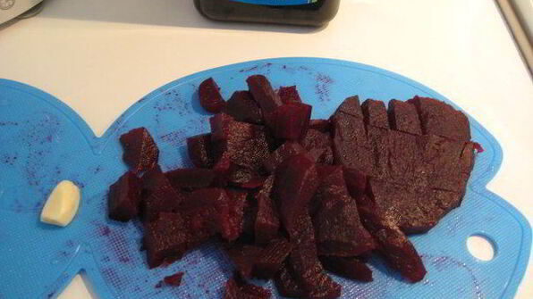 паста со свекольным песто