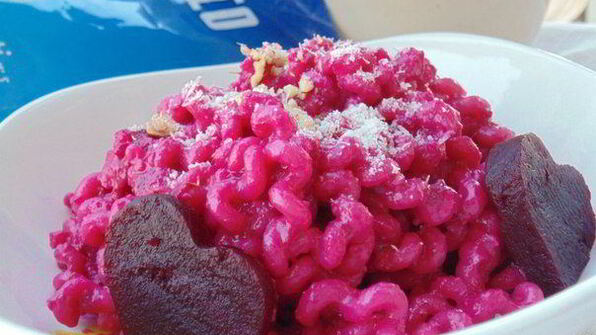 паста со свекольным песто