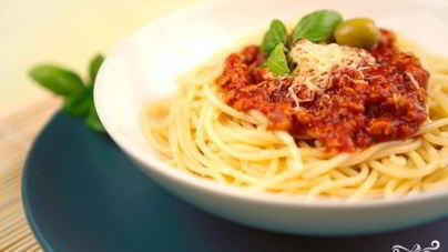 Паста со свининой