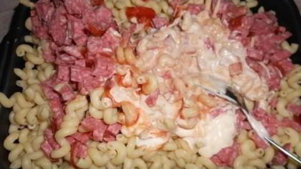 пикантные макароны в духовке