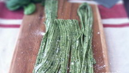 Шпинатная паста