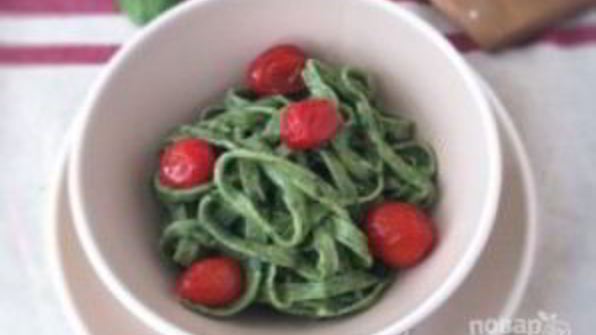 шпинатная паста