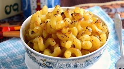 Сладкие макароны