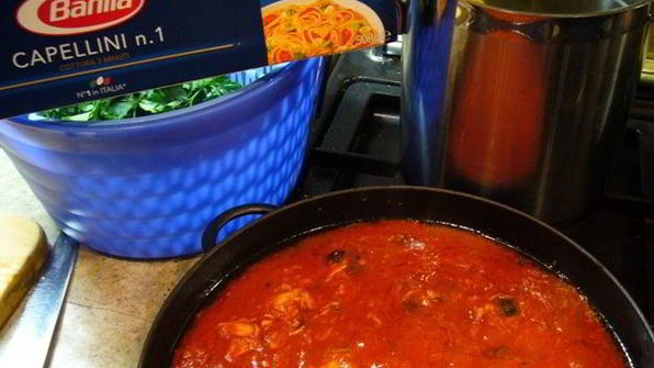 спагетти алла путтанеска