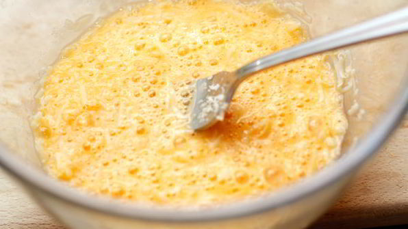 спагетти карбонара с пармской ветчиной